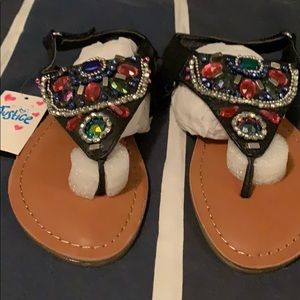 NWT Girls Justice Sandals